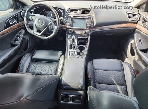 1N4AA6AP4HC408680 2017 NISSAN MAXIMA Black წინა პანელის ხედი