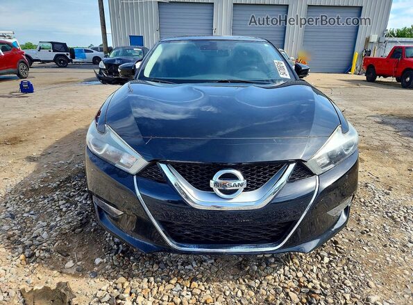 1N4AA6AP4HC408680 2017 NISSAN MAXIMA Black წინა ხედი