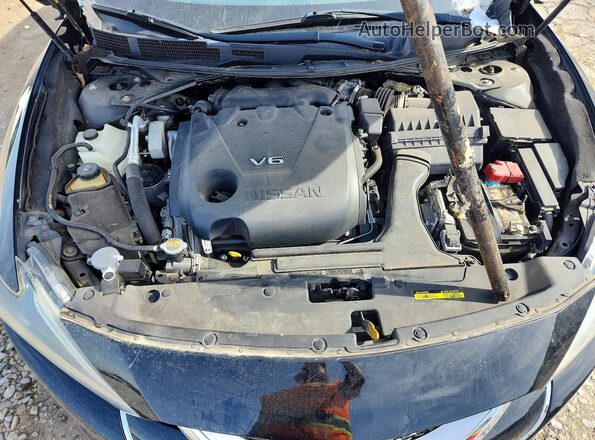 1N4AA6AP4HC408680 2017 NISSAN MAXIMA Black უკანა სალონის ხედი