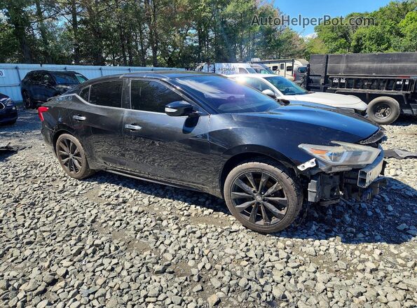 1N4AA6AP4HC421820 2017 NISSAN MAXIMA Black Przód prawy