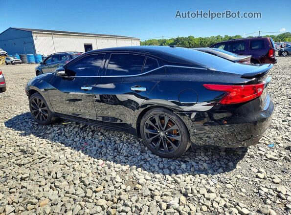 1N4AA6AP4HC421820 2017 NISSAN MAXIMA Black Tył lewy