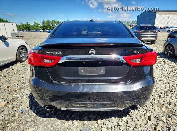 1N4AA6AP4HC421820 2017 NISSAN MAXIMA Black Widok z tyłu