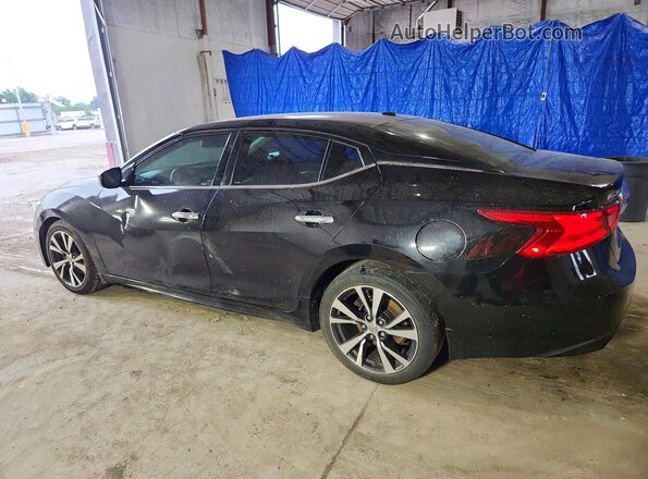 1N4AA6AP4HC424975 2017 NISSAN MAXIMA Black Trasero izquierdo