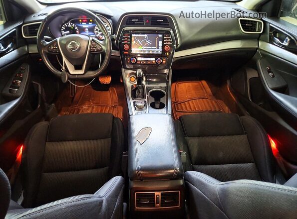 1N4AA6AP4HC424975 2017 NISSAN MAXIMA Black Vista del salpicadero