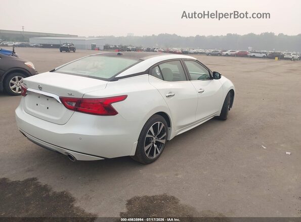 1N4AA6AP4HC434082 2017 NISSAN MAXIMA White Tył prawy