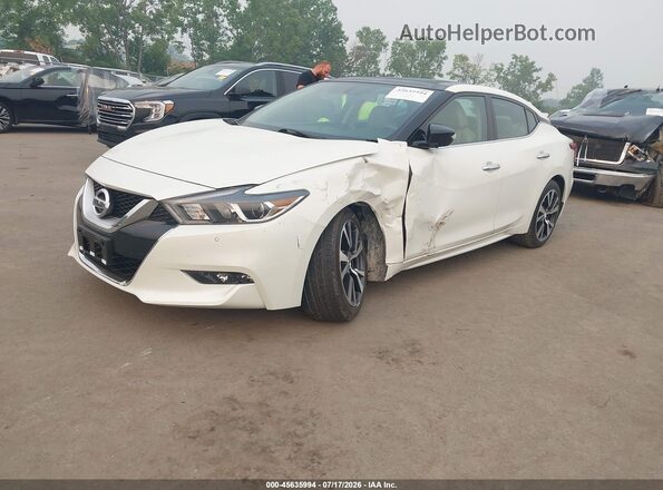 1N4AA6AP4HC434082 2017 NISSAN MAXIMA White Przód lewy