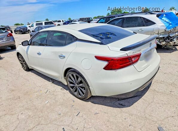 1N4AA6AP4HC442389 2017 NISSAN MAXIMA Белый Задняя левая четверть