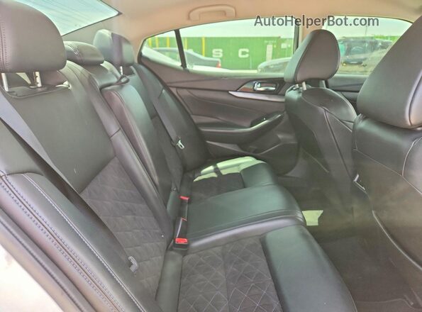 1N4AA6AP4HC442389 2017 NISSAN MAXIMA Белый Вид задних сидений