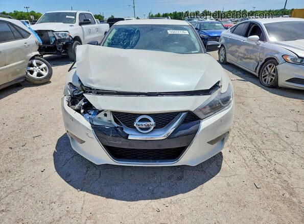 1N4AA6AP4HC442389 2017 NISSAN MAXIMA Белый Вид спереди