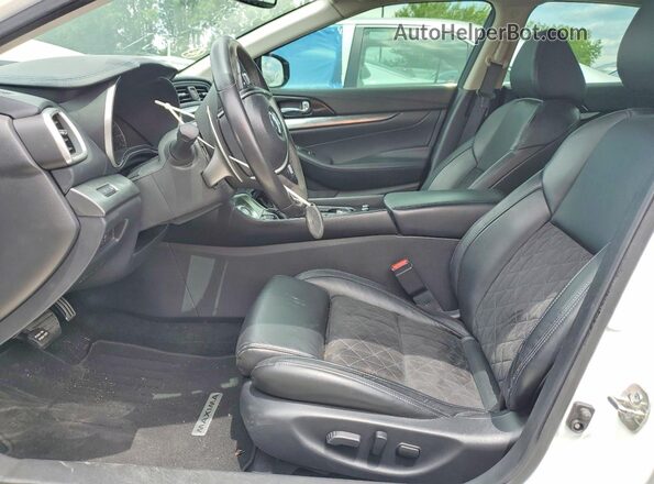 1N4AA6AP4HC442389 2017 NISSAN MAXIMA Белый Вид салона спереди