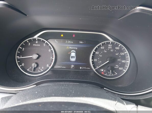 1N4AA6AP4HC448869 2017 NISSAN MAXIMA Gray Vista de los asientos traseros