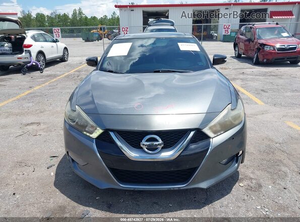 1N4AA6AP4HC448869 2017 NISSAN MAXIMA Gray Vista interior trasera