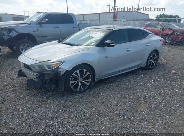 1N4AA6AP4HC449794 2017 NISSAN MAXIMA Silver წინა მარცხენა ხედი სამი მეოთხედიდან