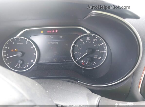 1N4AA6AP4HC449794 2017 NISSAN MAXIMA Silver უკანა სავარძლების ხედი