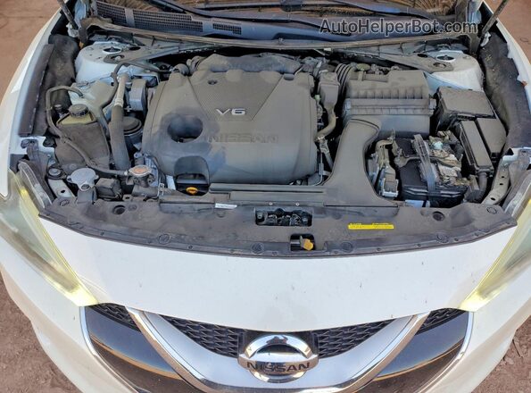1N4AA6AP4HC452291 2017 NISSAN MAXIMA White Rear interior view