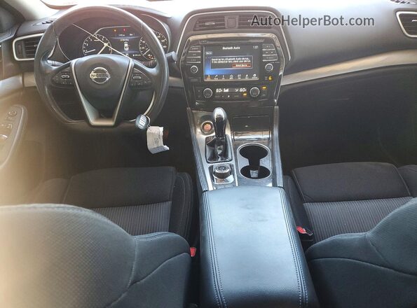 1N4AA6AP4HC452291 2017 NISSAN MAXIMA White Dashboard view