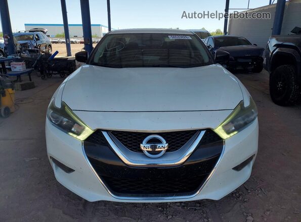 1N4AA6AP4HC452291 2017 NISSAN MAXIMA White Front view
