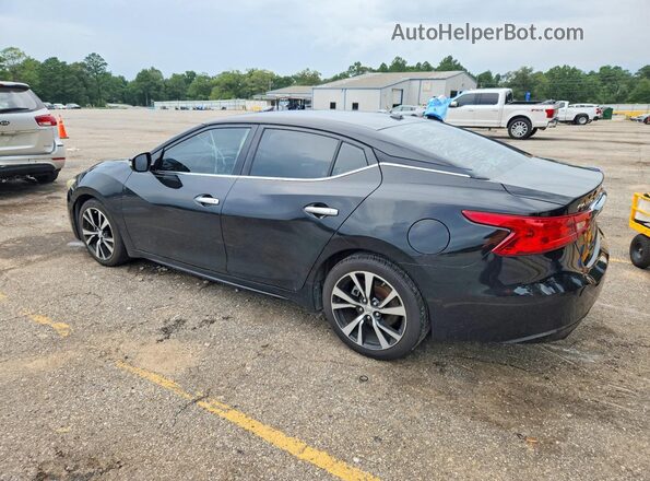 1N4AA6AP4JC373399 2018 NISSAN MAXIMA Black უკანა მარცხენა