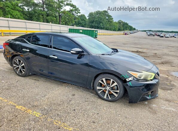1N4AA6AP4JC373399 2018 NISSAN MAXIMA Black წინა მარჯვენა