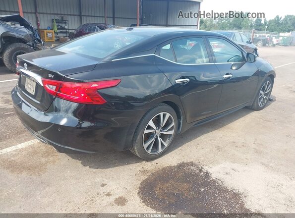 1N4AA6AP4JC380577 2018 NISSAN MAXIMA Black Задня права чверть