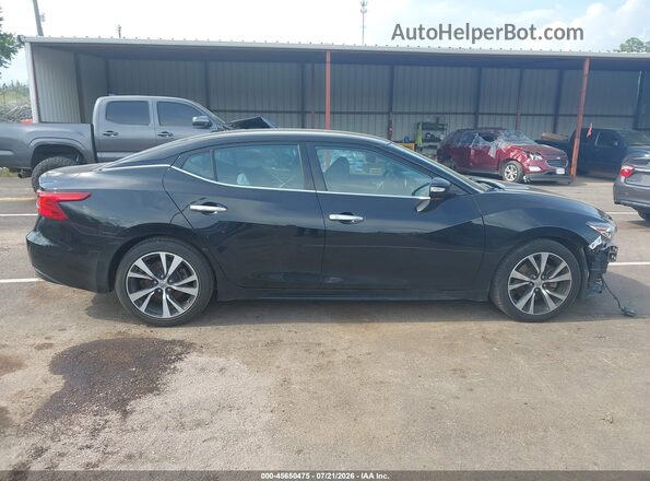 1N4AA6AP4JC380577 2018 NISSAN MAXIMA Black Вид задньої частини салону