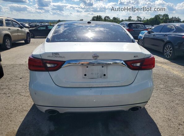 1N4AA6AP4JC383091 2018 NISSAN MAXIMA White Հետևի տեսք