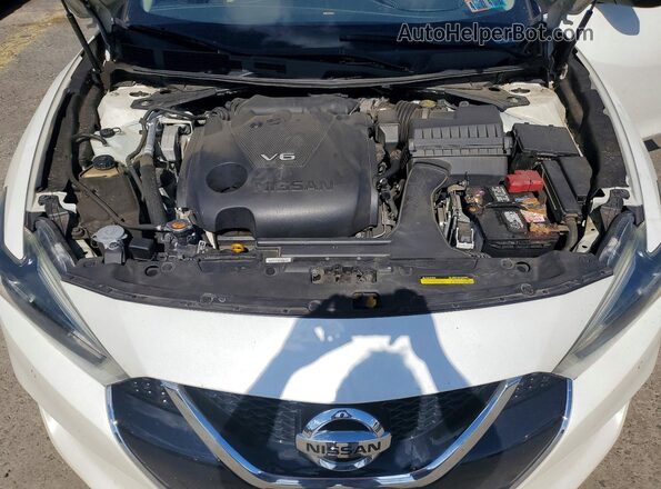 1N4AA6AP4JC383091 2018 NISSAN MAXIMA White Սալոնի հետևի տեսք