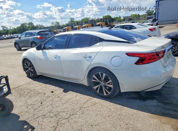 1N4AA6AP4JC383091 2018 NISSAN MAXIMA White Հետևի ձախ