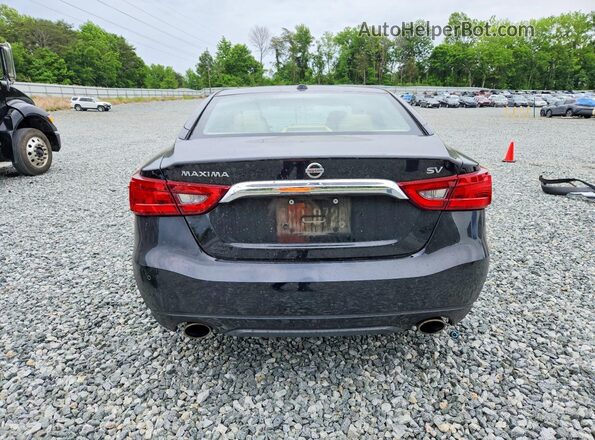 1N4AA6AP4JC388825 2018 NISSAN MAXIMA Black Հետևի տեսք