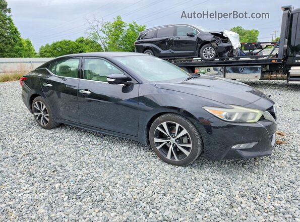 1N4AA6AP4JC388825 2018 NISSAN MAXIMA Black Առջևի աջ