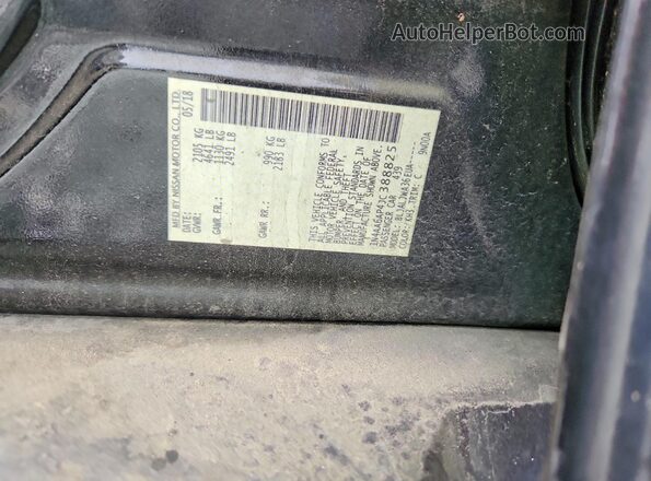 1N4AA6AP4JC388825 2018 NISSAN MAXIMA Black Շարժիչի բաժամունքի տեսք