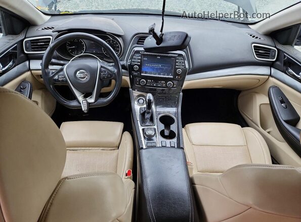 1N4AA6AP4JC388825 2018 NISSAN MAXIMA Black Առջևի վահանակի տեսք