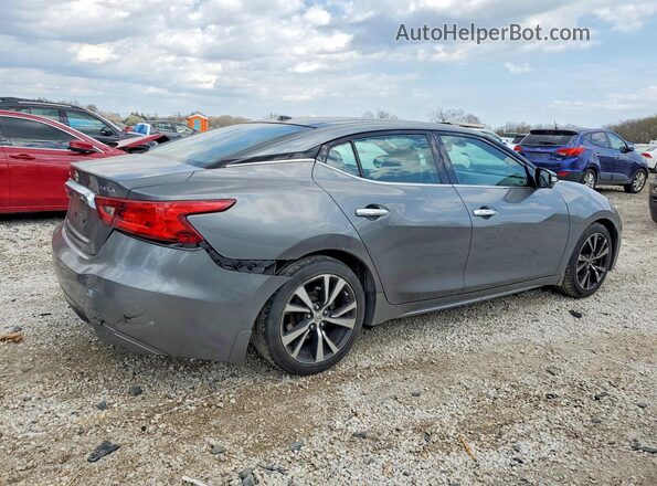 1N4AA6AP4JC401332 2018 NISSAN MAXIMA Gray Tył prawy