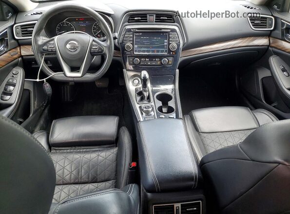 1N4AA6AP4JC401332 2018 NISSAN MAXIMA Gray Widok deski rozdzielczej