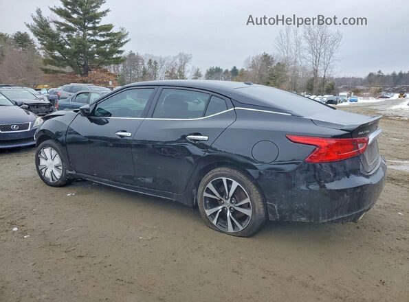 1N4AA6AP4JC409382 2018 NISSAN MAXIMA Black უკანა მარცხენა