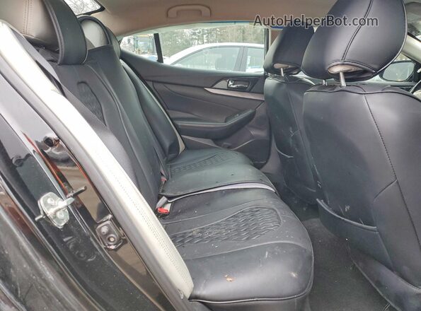 1N4AA6AP4JC409382 2018 NISSAN MAXIMA Black უკანა სავარძლების ხედი
