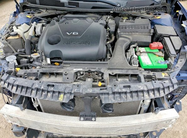 1N4AA6AP5GC378605 2016 NISSAN MAXIMA Blue Սալոնի հետևի տեսք