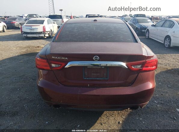 1N4AA6AP5GC380080 2016 NISSAN MAXIMA Темно-бордовый 