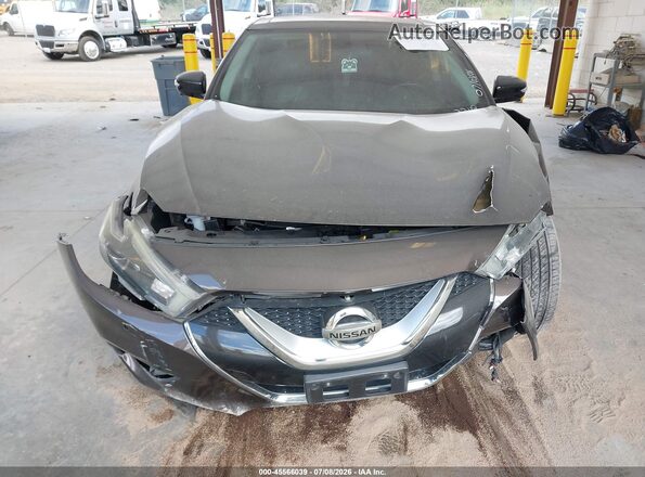 1N4AA6AP5GC393248 2016 NISSAN MAXIMA Серый Вид щитка приборов