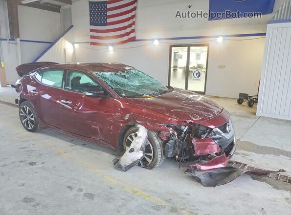 1N4AA6AP5GC418729 2016 NISSAN MAXIMA Burgundy Przód prawy