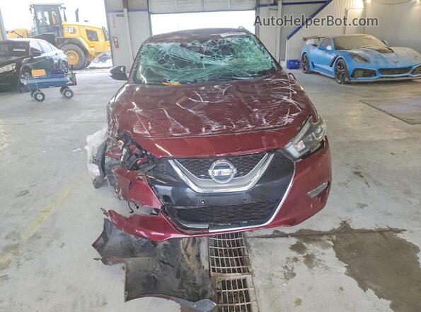1N4AA6AP5GC418729 2016 NISSAN MAXIMA Burgundy Widok z przodu