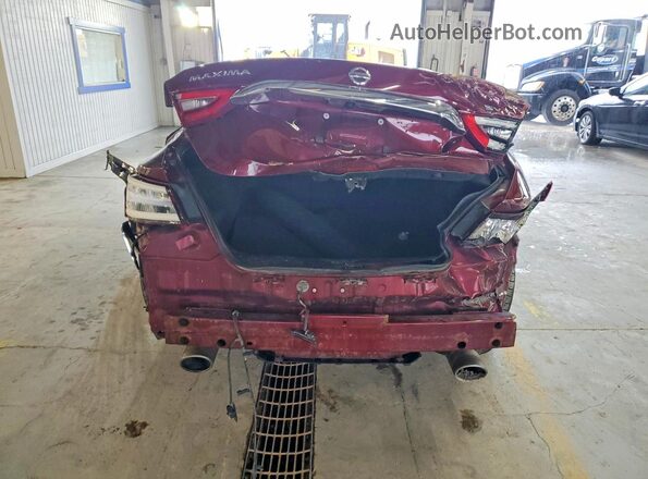 1N4AA6AP5GC418729 2016 NISSAN MAXIMA Burgundy Widok z tyłu