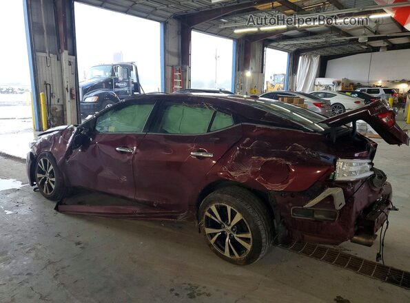 1N4AA6AP5GC418729 2016 NISSAN MAXIMA Burgundy Tył lewy