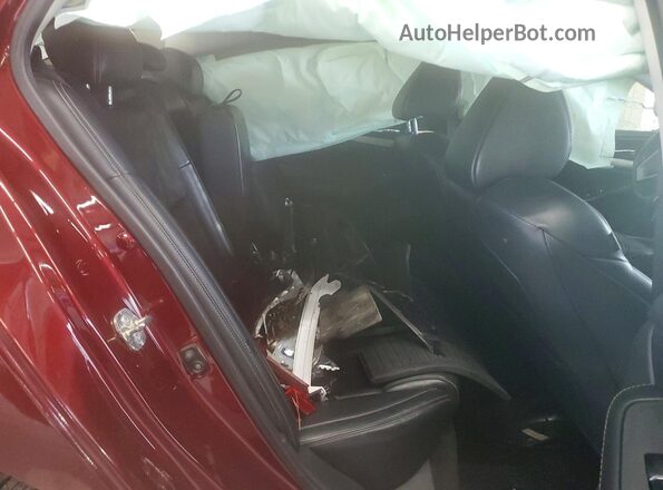 1N4AA6AP5GC418729 2016 NISSAN MAXIMA Burgundy Widok tylnych siedzeń