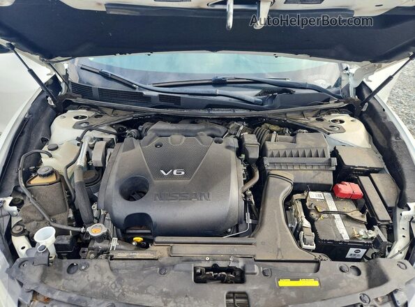 1N4AA6AP5GC418925 2016 NISSAN MAXIMA Белый Вид задней части салона