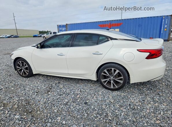 1N4AA6AP5GC418925 2016 NISSAN MAXIMA Белый Задняя левая четверть