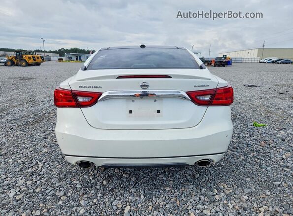 1N4AA6AP5GC418925 2016 NISSAN MAXIMA Белый Вид сзади