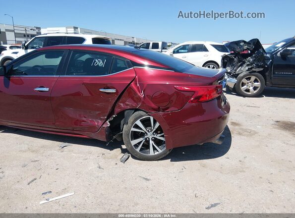1N4AA6AP5GC422697 2016 NISSAN MAXIMA Red წინა ხედი