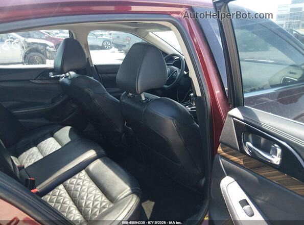 1N4AA6AP5GC422697 2016 NISSAN MAXIMA Red VIN კოდის სტიკერის ხედი