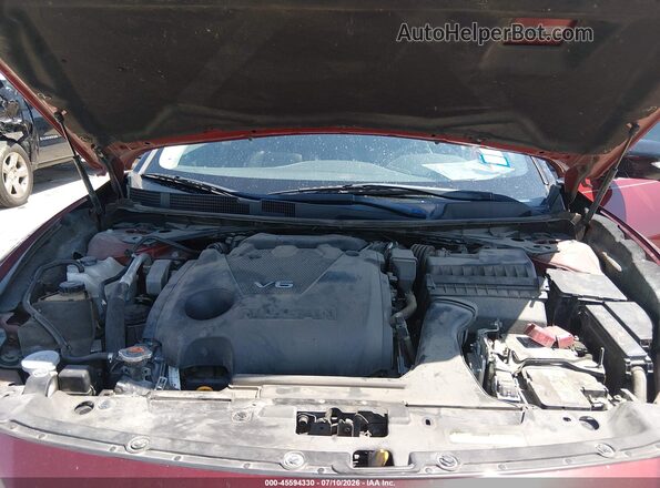 1N4AA6AP5GC422697 2016 NISSAN MAXIMA Red უკანა ხედი